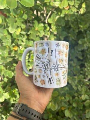 👩‍👧‍👦 TAZA PERSONALIZADA DE AMOR ETERNO