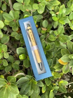 LAPICERO DE MADERA GRABADO  A LASER PERSONALIZADO